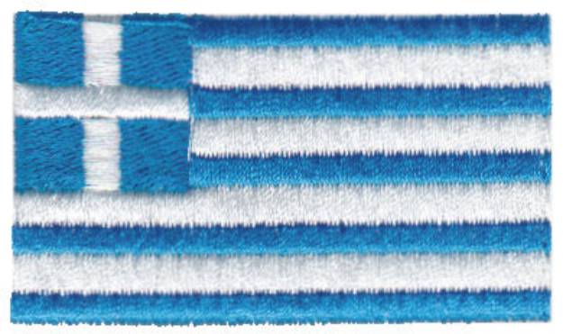 Picture of Greece Machine Embroidery Design
