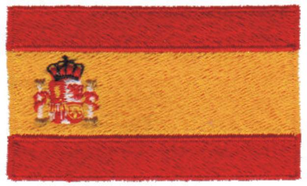 Picture of Spain Machine Embroidery Design