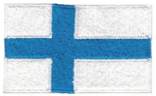Picture of Finland Machine Embroidery Design