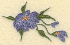 Picture of Forget Me Not Machine Embroidery Design