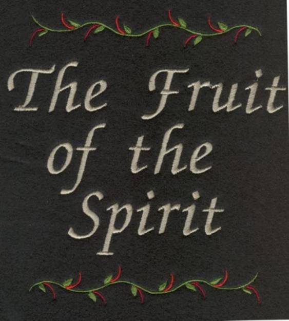 Picture of Fruit Of The Spirit Machine Embroidery Design