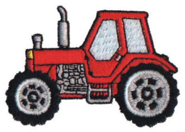 Picture of Lil Tractor Machine Embroidery Design