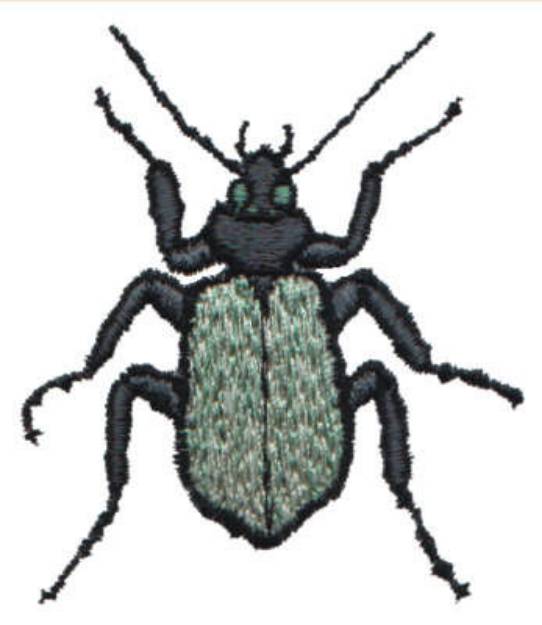 Picture of Beetle Bug Machine Embroidery Design