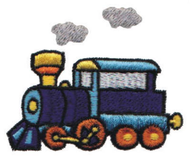 Picture of Steam Engine Machine Embroidery Design