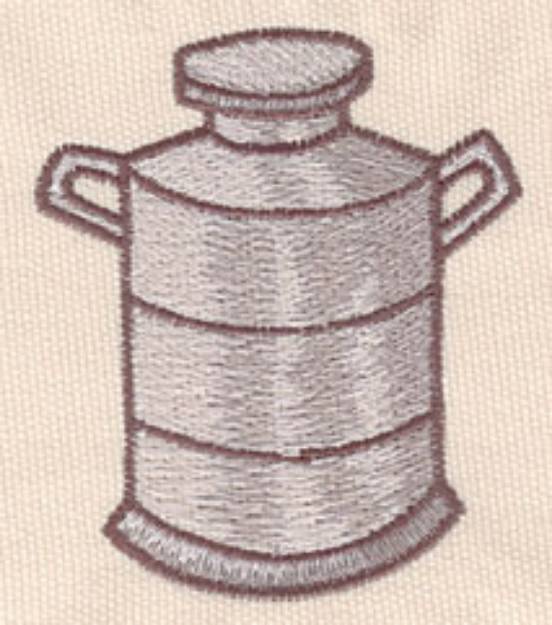 Picture of Milk Can Machine Embroidery Design