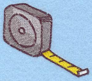Picture of Tape Measure Machine Embroidery Design