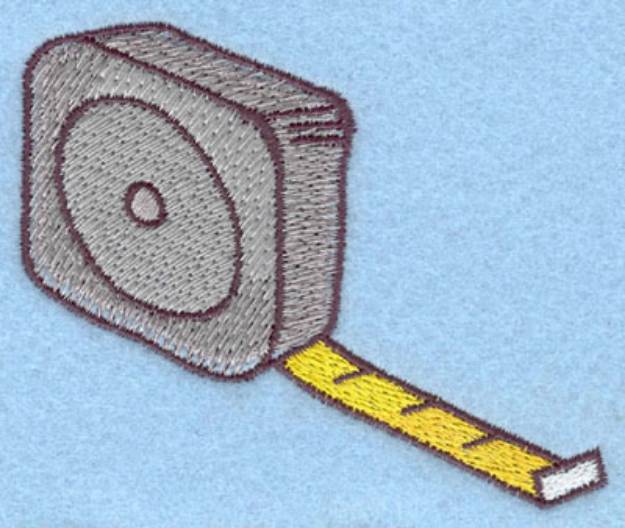 Picture of Tape Measure Large Machine Embroidery Design
