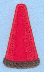 Picture of Safety Cone Machine Embroidery Design