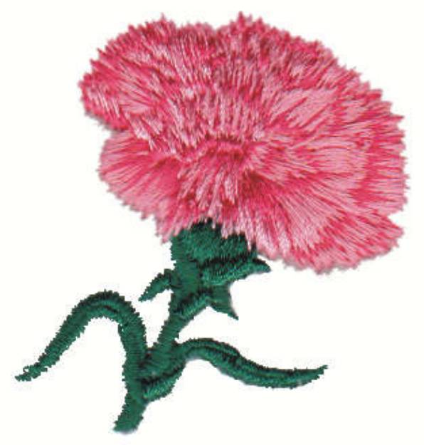 Picture of Carnation Machine Embroidery Design