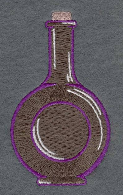Picture of Rum Bottle Machine Embroidery Design