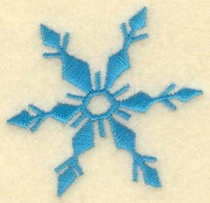 Picture of Fancy Snowflake Machine Embroidery Design