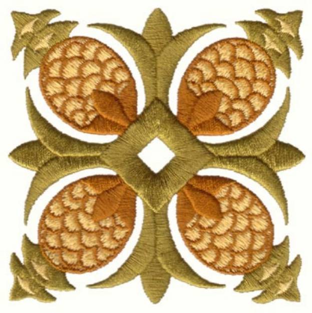 Picture of Pineapple Quilt Design Machine Embroidery Design