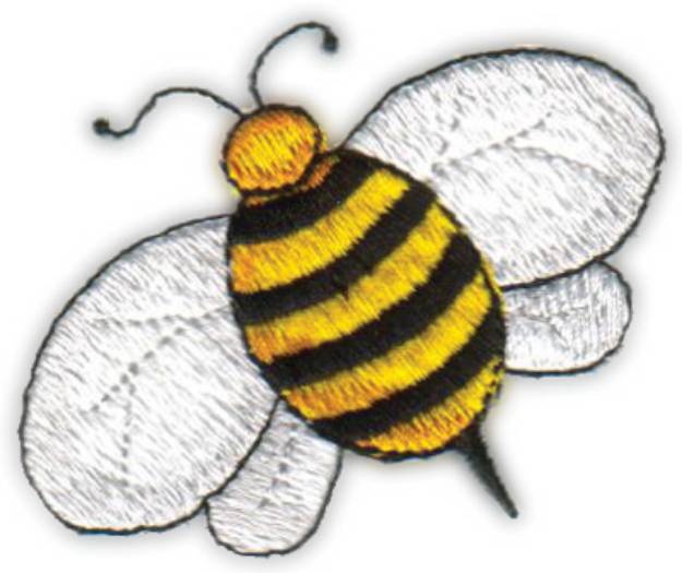 Picture of Country Bee Machine Embroidery Design