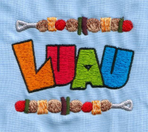 Picture of LUAU Machine Embroidery Design