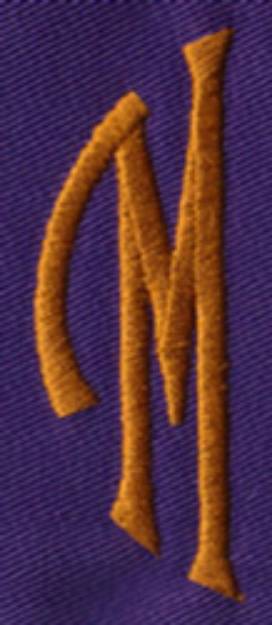 Picture of SM Left M Machine Embroidery Design