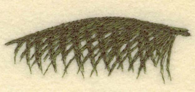 Picture of Palm Frond Machine Embroidery Design