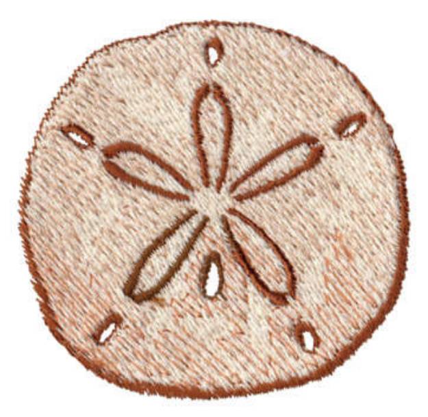 Picture of Sand Dollar Machine Embroidery Design