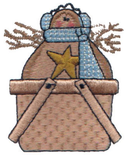 Picture of Gingerbread  Man Machine Embroidery Design