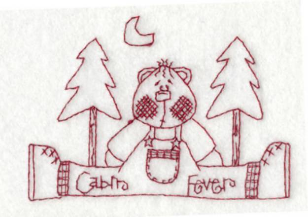 Picture of Cabin Fever Machine Embroidery Design