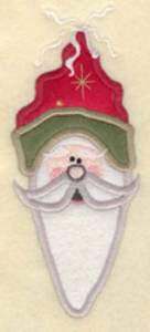 Picture of Santa Applique Machine Embroidery Design