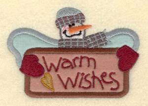 Picture of Warm Wishes Machine Embroidery Design