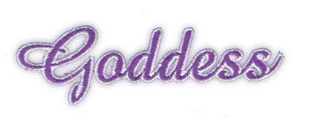 Picture of Goddess Machine Embroidery Design