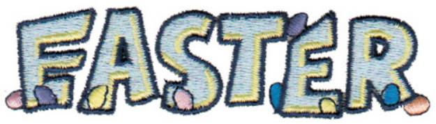 Picture of Easter Eggs Machine Embroidery Design