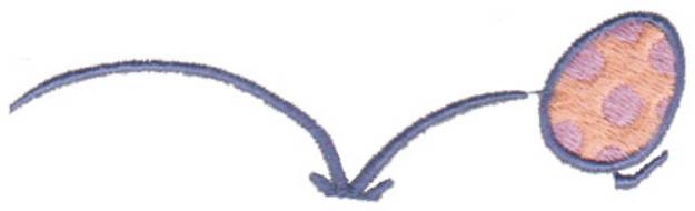 Picture of Runaway Egg Machine Embroidery Design