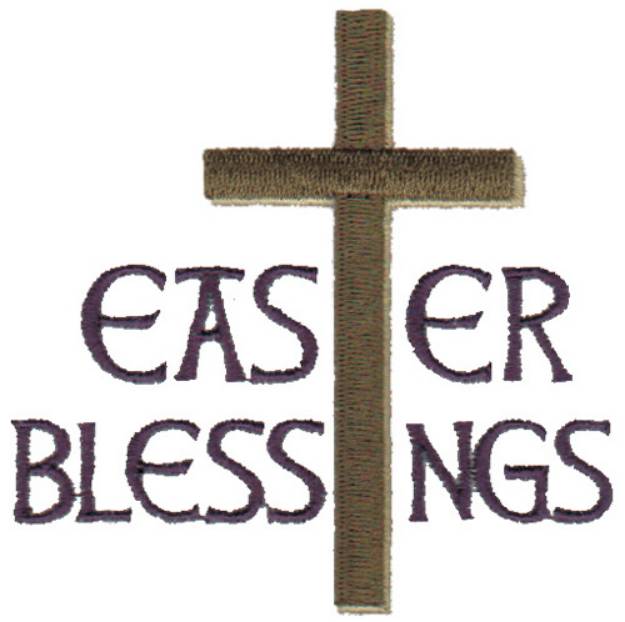 Picture of Easter Blessings Machine Embroidery Design