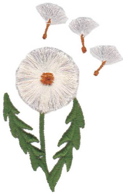 Picture of Dandelion GoneTo Seed Machine Embroidery Design