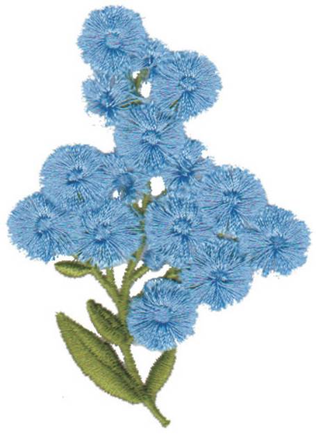 Picture of Forget Me Nots Machine Embroidery Design