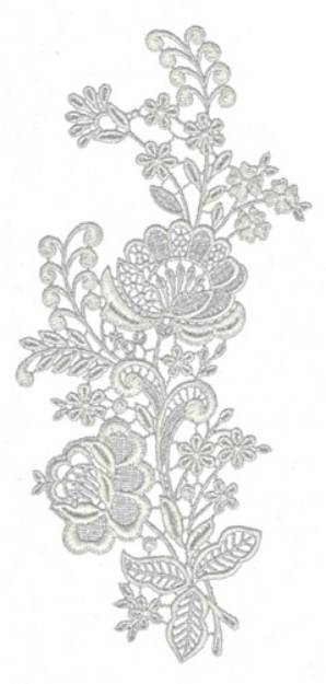 Picture of Lace Large 7 Machine Embroidery Design
