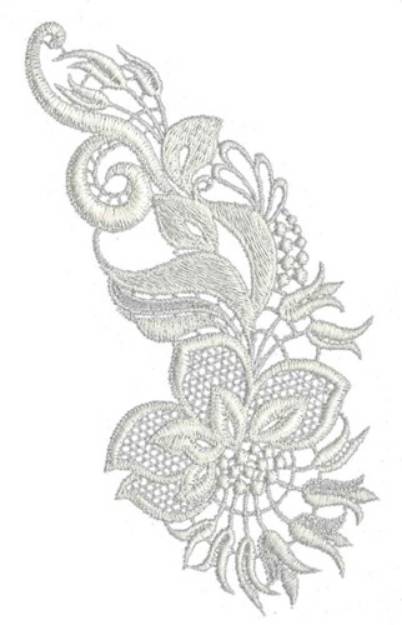Picture of Lace Large 8 Machine Embroidery Design