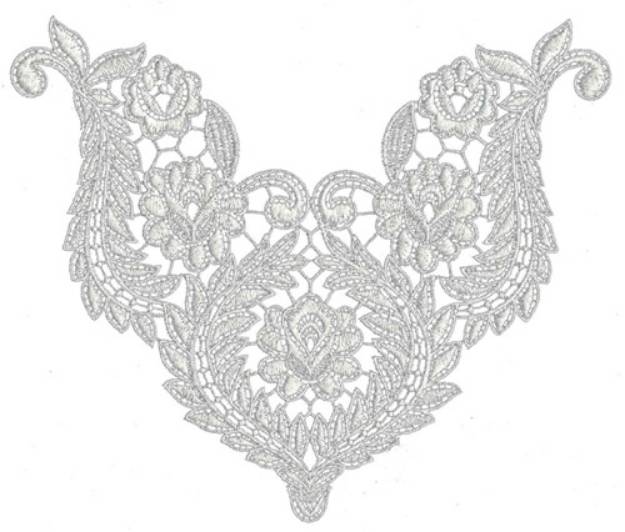 Picture of Lace Medium 9 Machine Embroidery Design