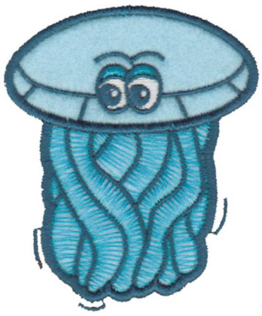 Picture of Jellyfish Applique Machine Embroidery Design