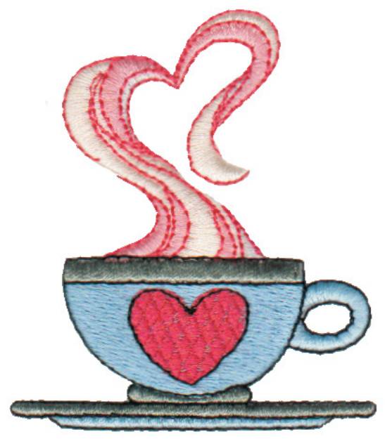 Picture of Cup Of Love Machine Embroidery Design