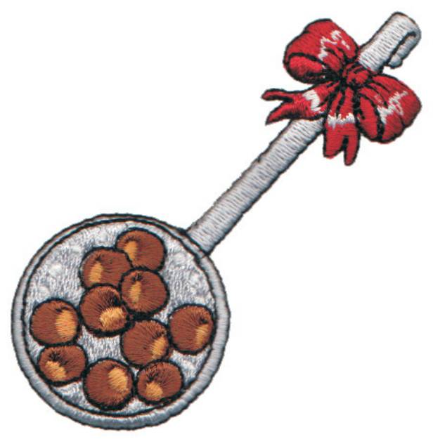 Picture of Chestnuts Roasting Machine Embroidery Design