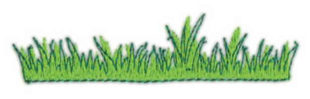 Picture of Grass 1 Machine Embroidery Design