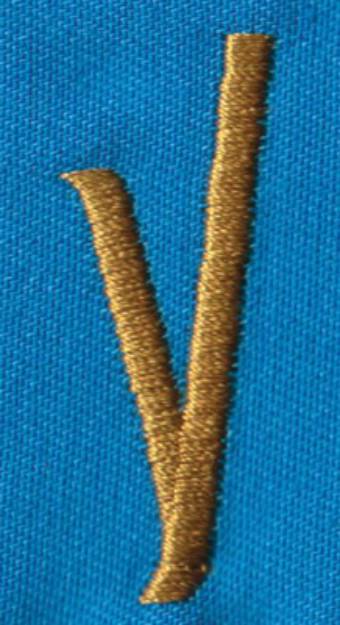 Picture of PM Left V Machine Embroidery Design