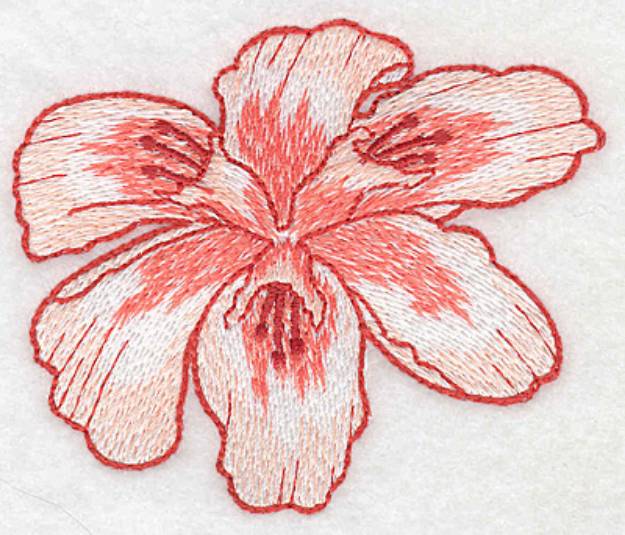 Picture of Blooming Lily Machine Embroidery Design