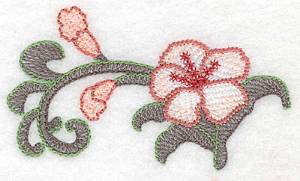 Picture of Artistic Lily Machine Embroidery Design