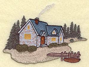 Picture of Cozy Cottage Machine Embroidery Design