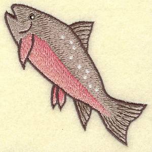 Picture of A Fish Machine Embroidery Design