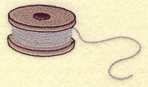 Picture of Fishing Spool Machine Embroidery Design