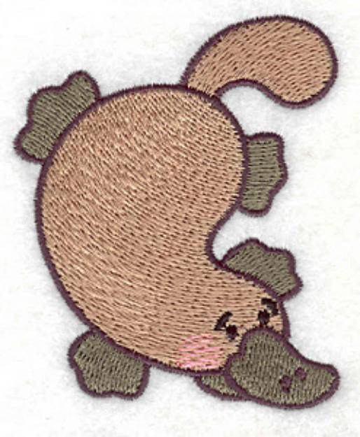 Picture of Platypus Machine Embroidery Design