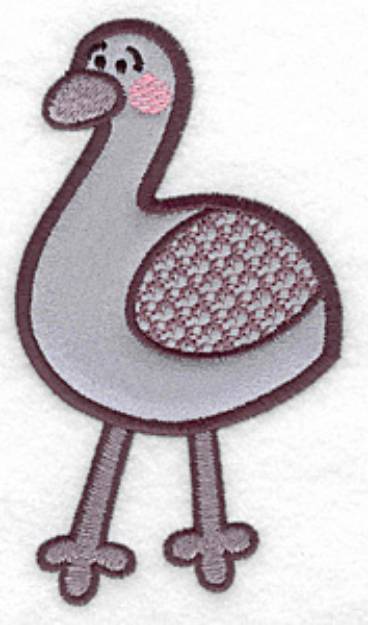 Picture of Applique Emu Machine Embroidery Design