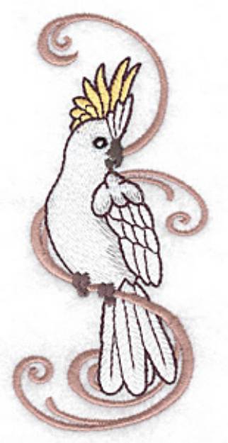 Picture of Cockatoo Machine Embroidery Design