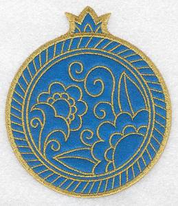 Picture of Jewish Emblem Applique Machine Embroidery Design