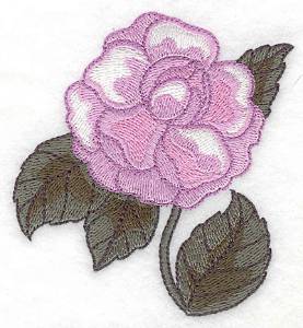 Picture of Peony Machine Embroidery Design