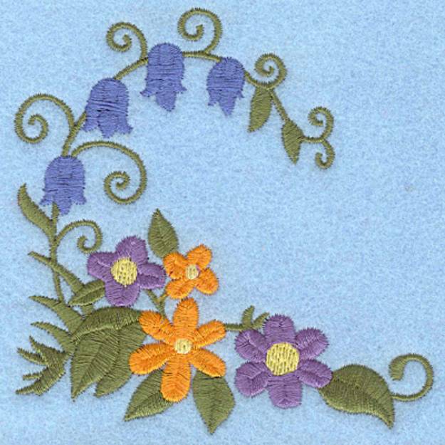Picture of Bluebell Corner Machine Embroidery Design